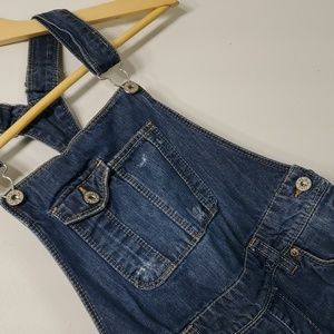 Levi's blue distressed denim overalls | Size 12 Reg